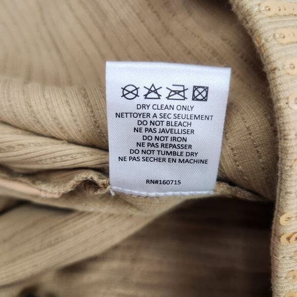 Retrofete Julien Sequin Knit Pant in Nude Size XL NWT - Picture 11 of 11